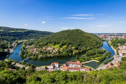 Vue sur Besan&ccedil;on depuis la Citadelle Vauban