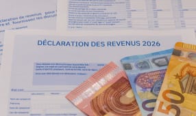 Le formulaire 2042 de d&eacute;claration des revenus des imp&ocirc;ts pour l?ann&eacute;e 2026 en France.