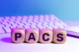 Des lettres en bois formant le mot PACS - Pacte civil de solidarit&eacute;.