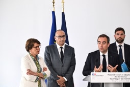 Annie Genevard, Laurent Nunez, Vincent Jeanbrun et S&eacute;bastien Lecornu le 17 ao&ucirc;t 2026