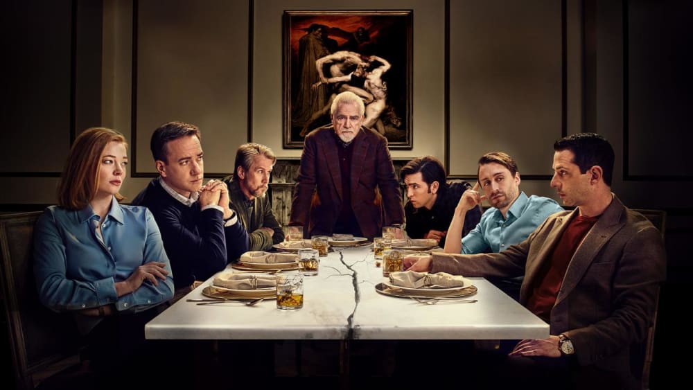 Image de promotion de Succession, s&eacute;rie diffus&eacute;e sur HBO