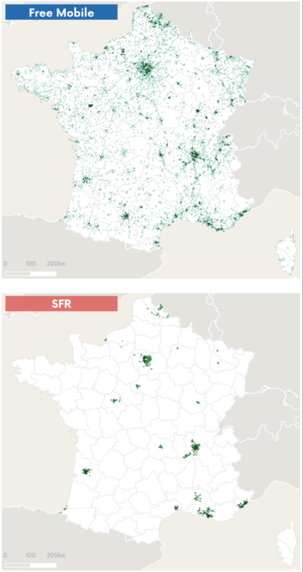 5G en France au 28 f&eacute;vrier