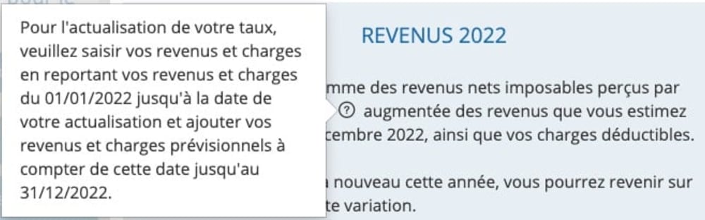 Taux Impot &agrave; la source