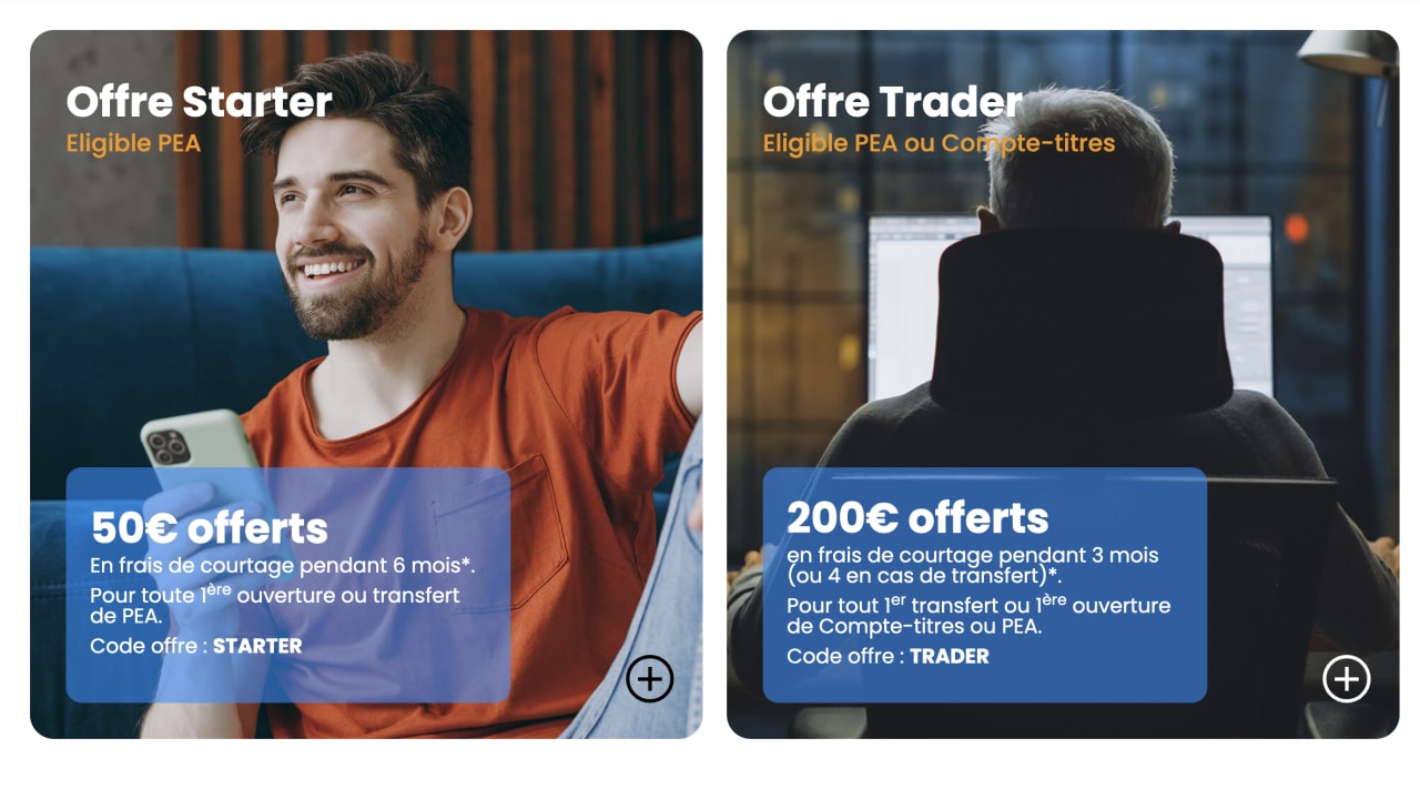 Bourse Direct : jusqu'à 200 euros de courtage offerts et frais de transfert remboursés