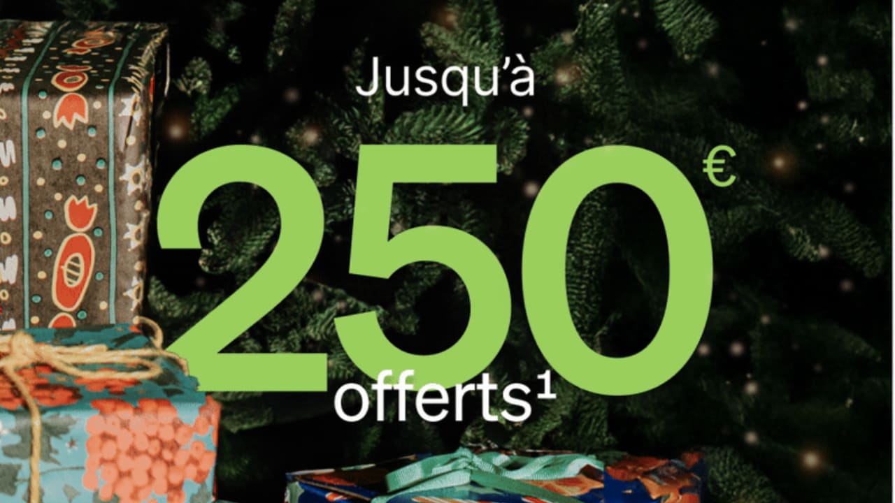 Fortuneo : une prime de bienvenue jusqu'à 250 euros sous le sapin