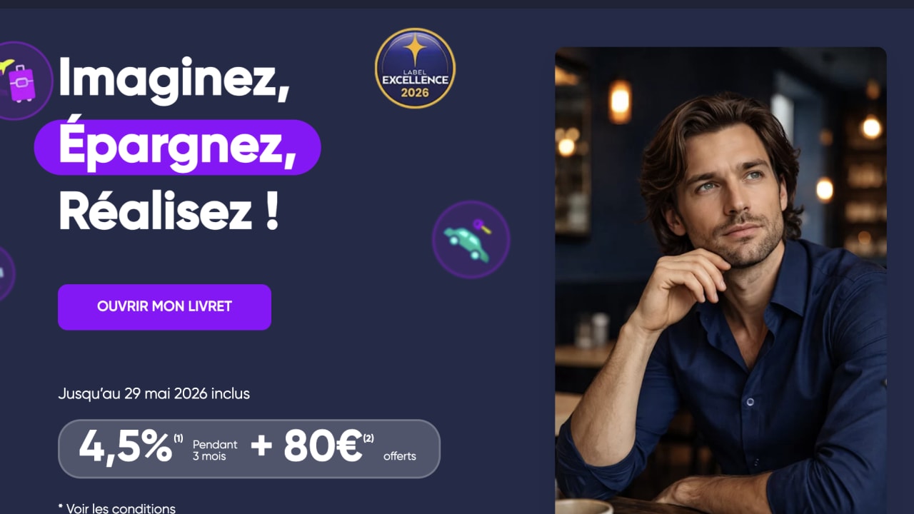 Livret Distingo : comment profiter de 4,50% brut et d'une prime de 80 euros