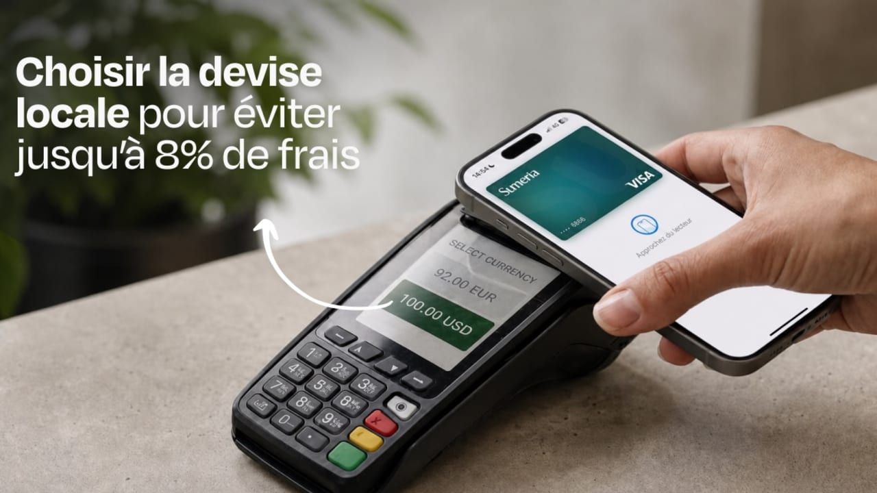 Comment éviter les frais bancaires pendant vos vacances à l'étranger