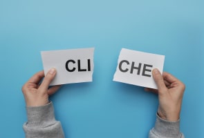 clich�
