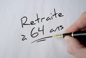 retraite � 64 ans � la main