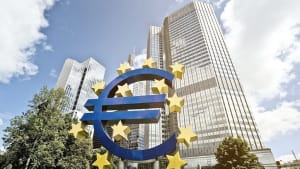 Banque centrale européenne à Francfort