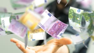 Argent qui s'envole