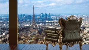 Appartement à Paris devant la tour Eiffel