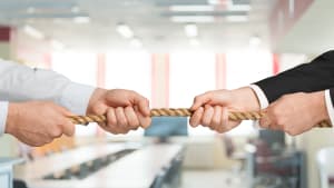 Litige entre deux personnes 