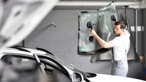 Une rparation de parebrise