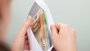 Enveloppe d'argent