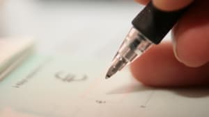 signature chque