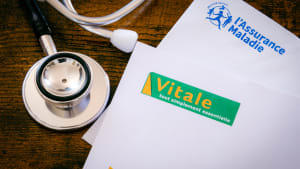 Une carte vitale