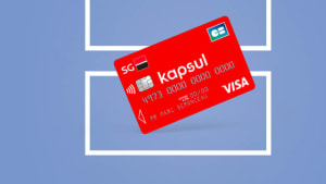 Carte de crédit Visa de l'offre Kapsul de la SG