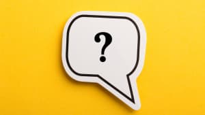 Bulle de Discours du Point d'Interrogation