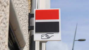 Le logo de marque Soci�t� G�n�rale. Paris, 20 juillet 2025 - France.