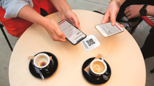 Paiement à table avec Lyf Pay