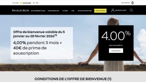 Capture du site renaultbank.fr présentant le taux boosté à 4%