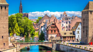 Vue sur le canal de Strasbourg