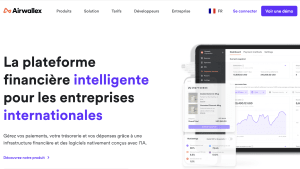 Airrwallex, une plateforme financière intelligente pour entreprises internationales