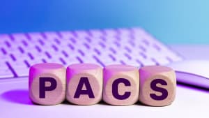 Des lettres en bois formant le mot PACS - Pacte civil de solidarit�.