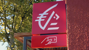 Logo, enseigne de la banque caisse d'�pargne
