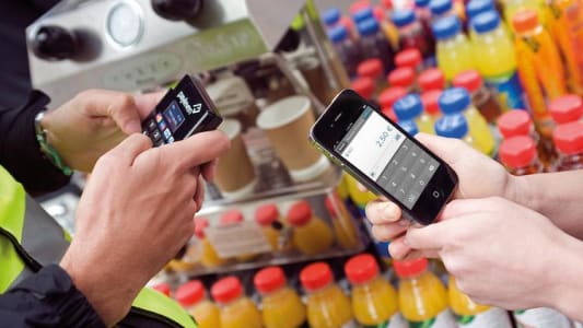 Encaissement sur mobile