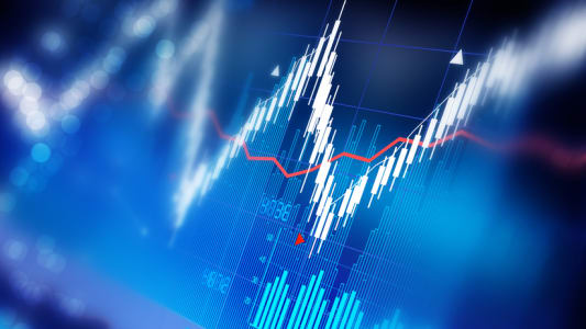 Un cours de bourse flou