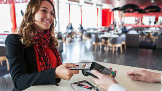 Paiement mobile sans contact