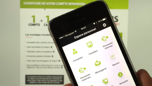 Espace client de Monabanq