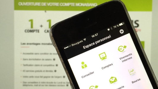 Espace client de Monabanq