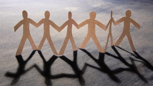 Des personnages en papier