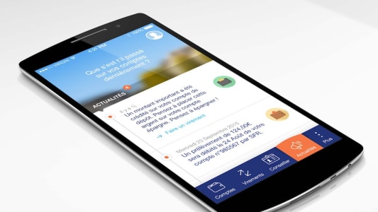 Application mes comptes LCL