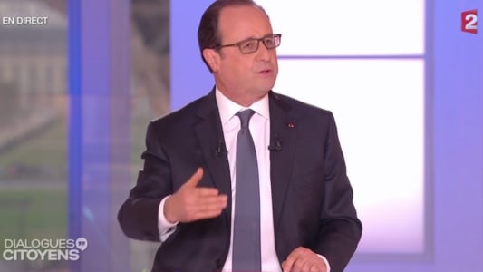 Franois Hollande sur France 2