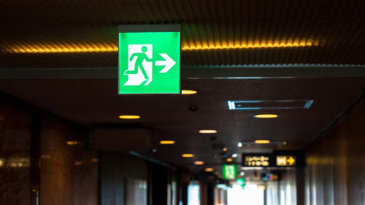 Une sortie de secours