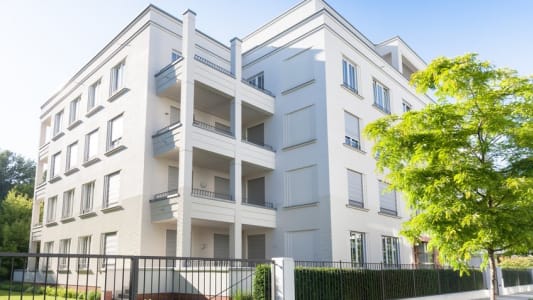 Un immeuble d'habitation