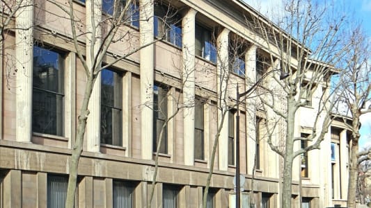 Façade sud-est du Palais d'Iéna