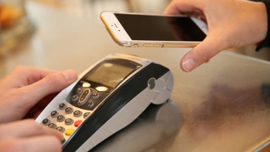 Paiement en magasin avec un smartphone