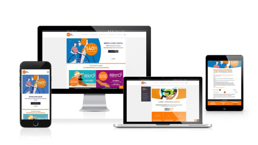 Nouvelle version du site internet du Livret Zesto - Juillet 2016