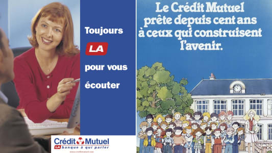 Affiches du Crdit Mutuel