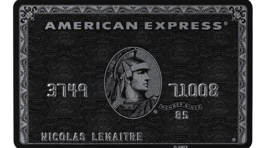 Carte Centurion d'American Express