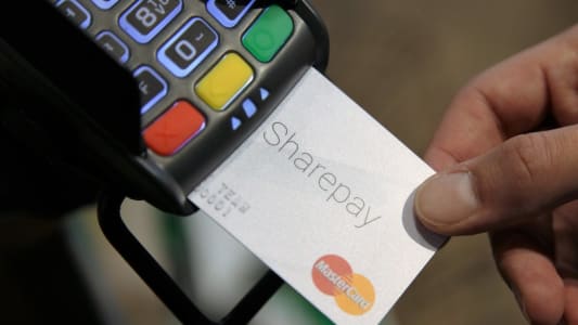 Paiement avec carte Mastercard Sharepay