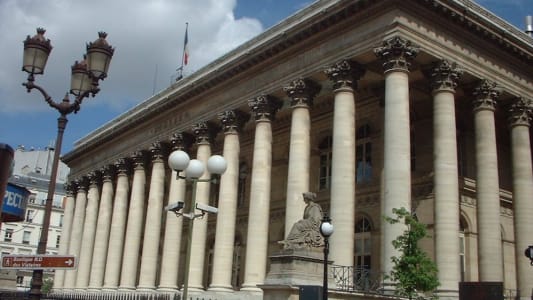 Palais Brongniart à Paris en 2004
