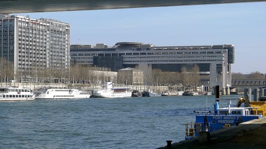 Bercy et le quai de la Rapée en 2011