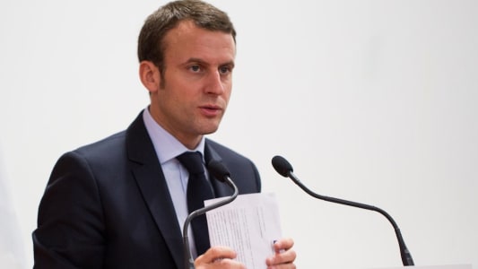 Emmanuel Macron en décembre 2015