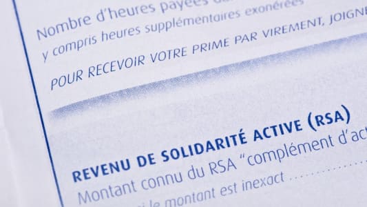 Le RSA sur la feuille d'impt